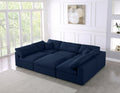 Serene 6 Piece Linen Deluxe Modular Overstuffed Sectional