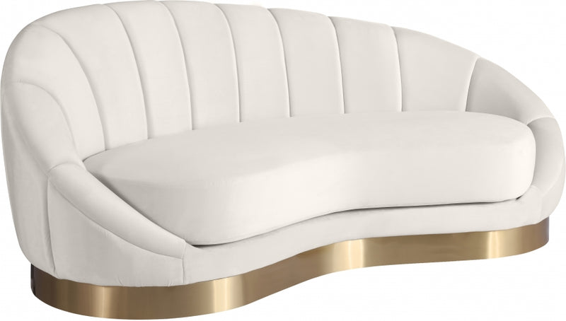 Shelly Velvet Chaise