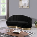 Shelly Velvet Chaise