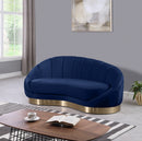 Shelly Velvet Chaise