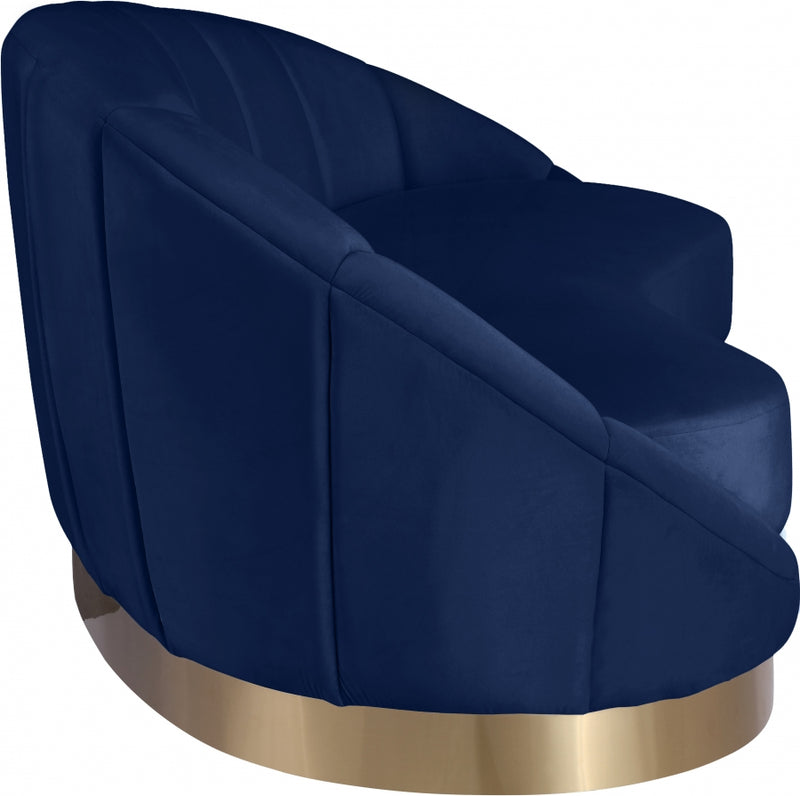 Shelly Velvet Chaise