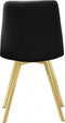 Annie Velvet Gold Legs Dining Chair set of 2