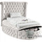 Luxus Round Velvet Bed