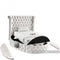 Luxus Round Velvet Bed