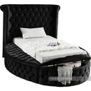 Luxus Round Velvet Bed
