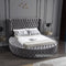 Luxus Round Velvet Bed