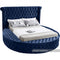 Luxus Round Velvet Bed