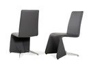 Nisse - Contemporary Leatherette Dining Chair (Set of 2)