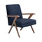 Monrovia Wooden Arms Accent Chair