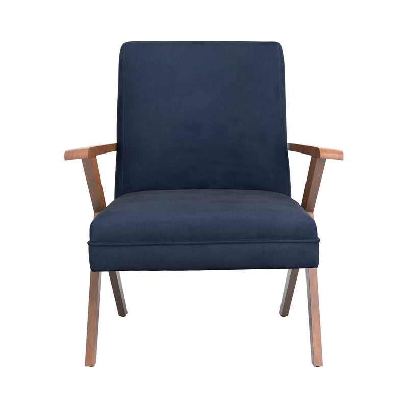 Monrovia Wooden Arms Accent Chair