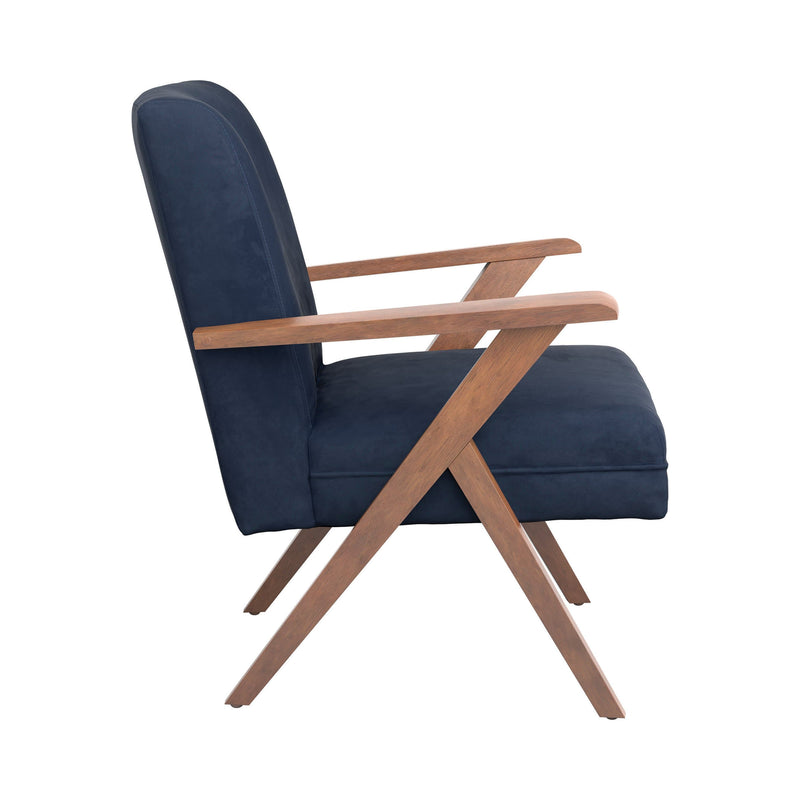 Monrovia Wooden Arms Accent Chair