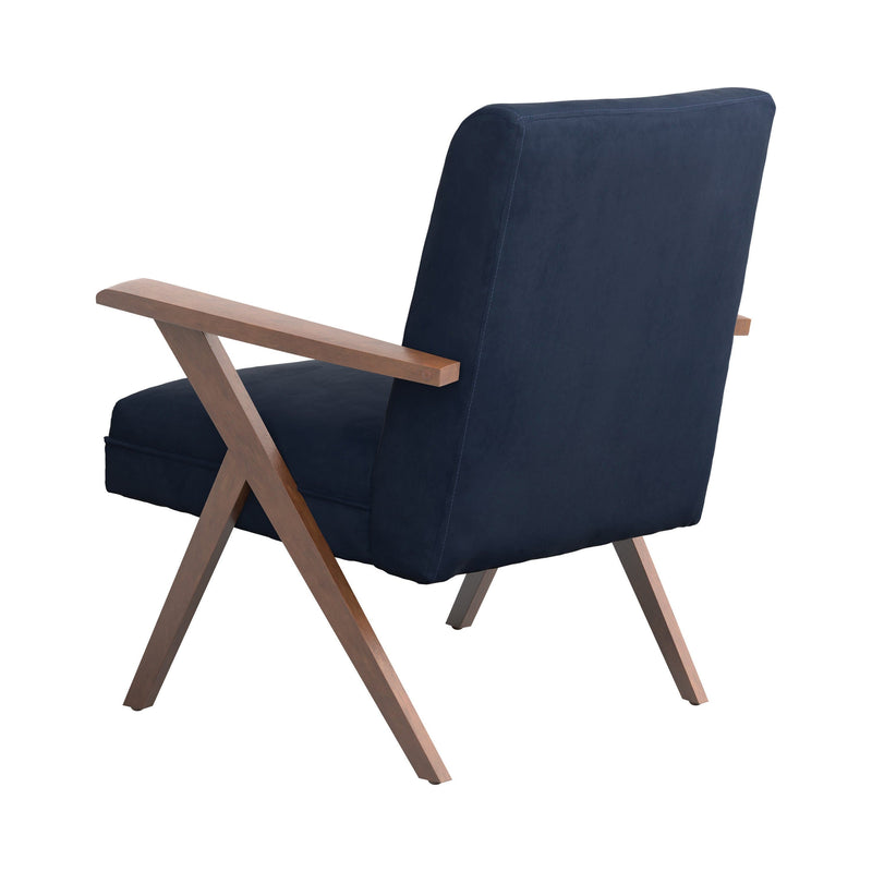Monrovia Wooden Arms Accent Chair