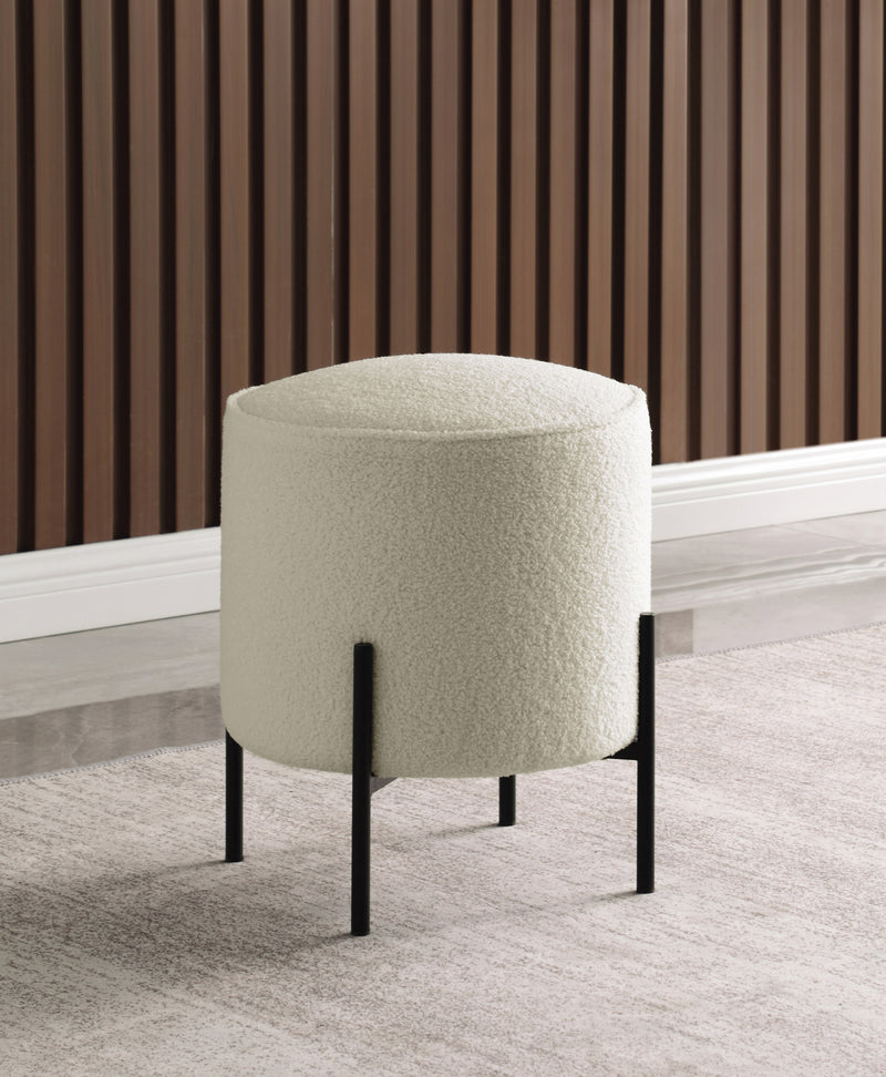 Basye Round Upholstered Ottoman