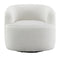 Hudson Upholstered Swivel Chair Natural