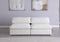 Serene 2 Piece Linen Deluxe Modular Overstuffed Armless Sofa