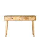 Alyssum Rectangular Storage Console Table Natural