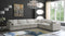 Plush 6 Piece Velvet Standard Modular Overstuffed Reversible Sectional