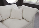 Plush 6 Piece Velvet Standard Modular Overstuffed Reversible Sectional