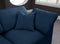 Cloud Plush Velvet Modular Down Feather 3-Piece Sofa