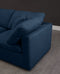 Plush 6 Piece Velvet Standard Modular Overstuffed Reversible Sectional
