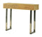 Draco Console Table with Hand Carved Drawers Natural