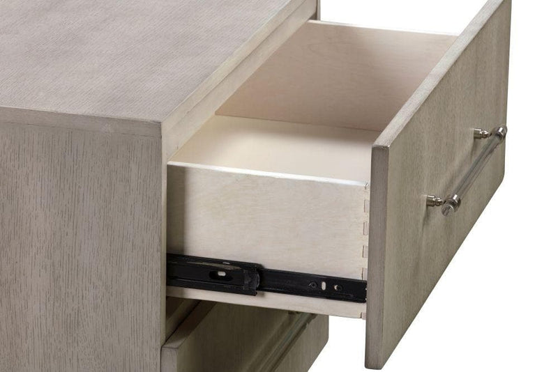 Argento Nightstand in Misty Grey