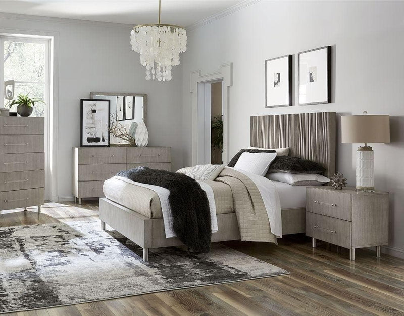 Argento Dresser Mirror in Misty Grey