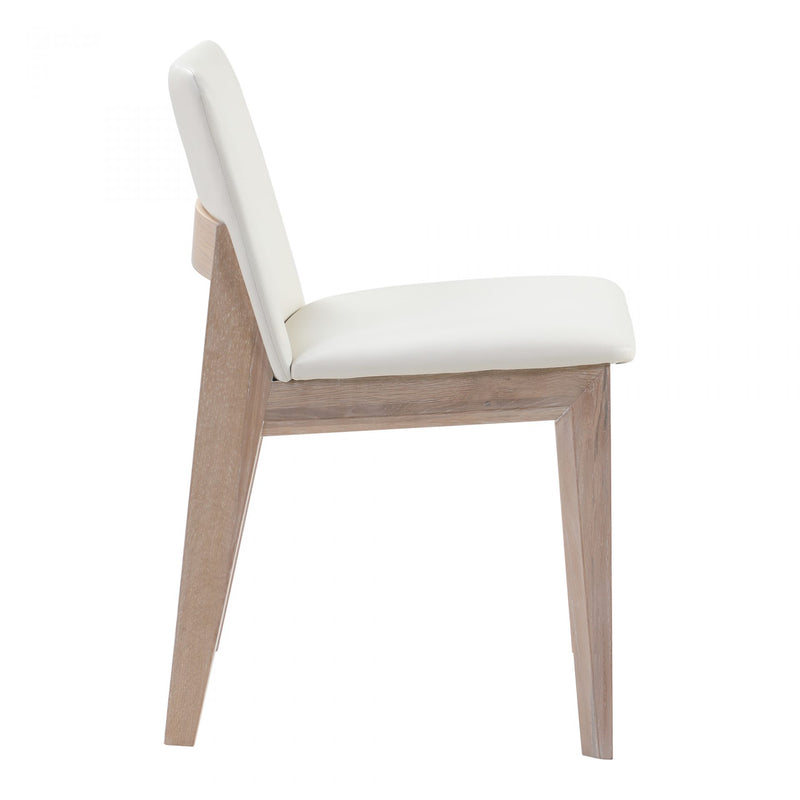 Deco Oak Dining Chair-Sef Of 2