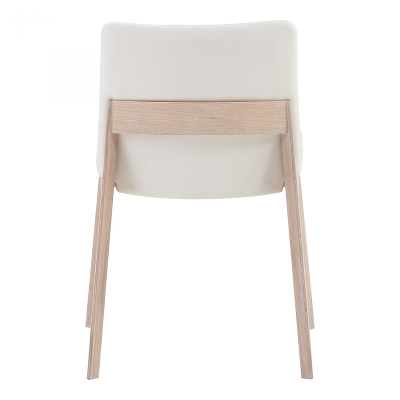 Deco Oak Dining Chair-Sef Of 2
