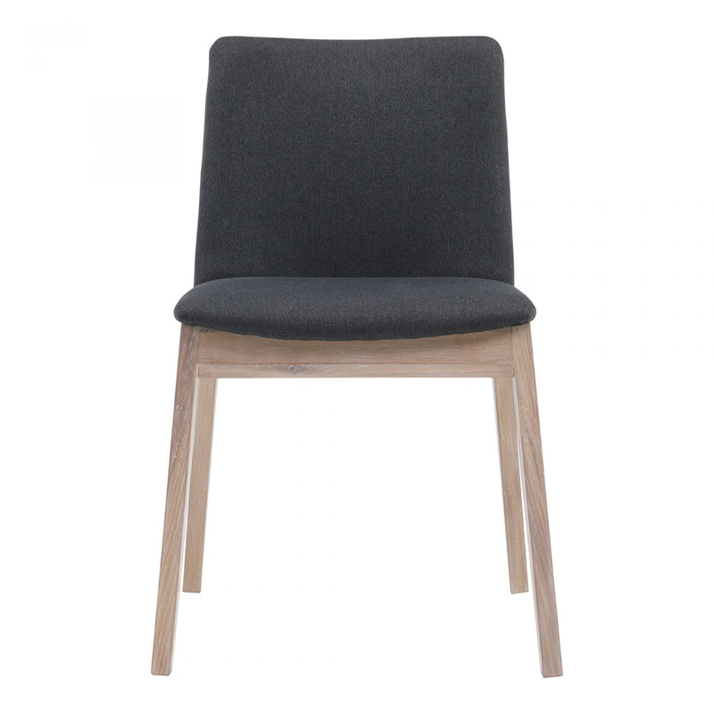 Deco Oak Dining Chair-Sef Of 2