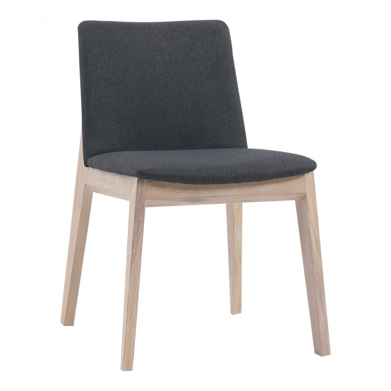 Deco Oak Dining Chair-Sef Of 2