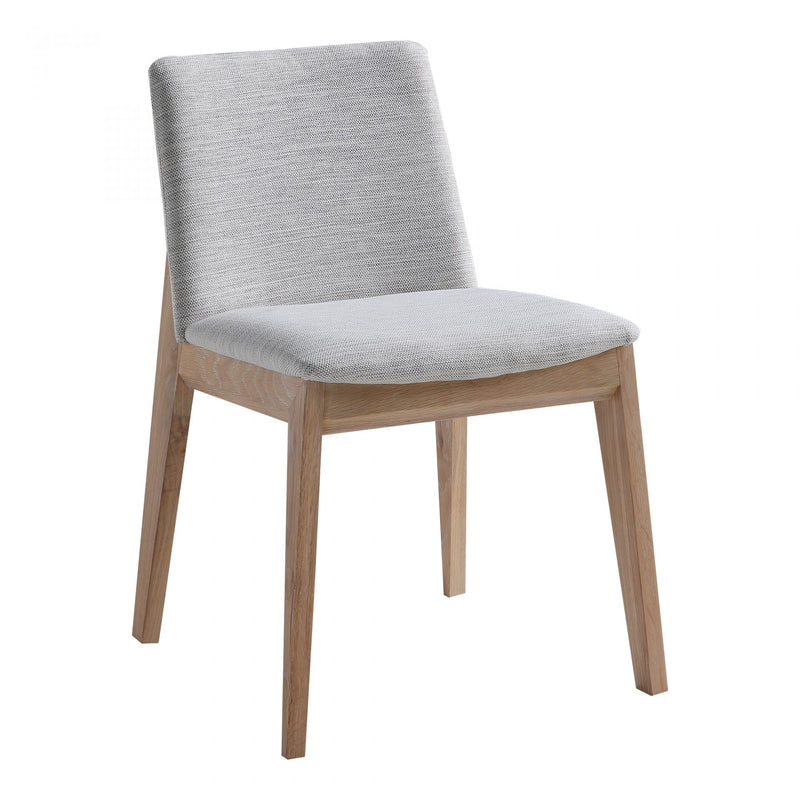Deco Oak Dining Chair-Sef Of 2