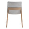 Deco Oak Dining Chair-Sef Of 2