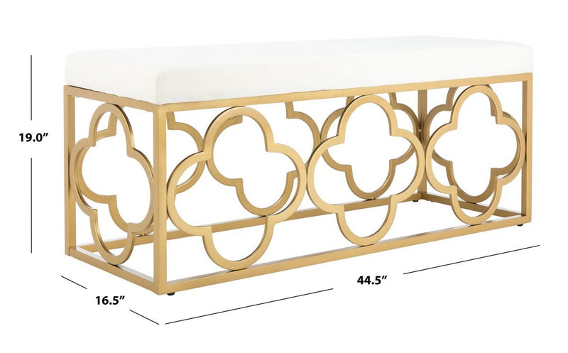 Fleur Rectangle Bench