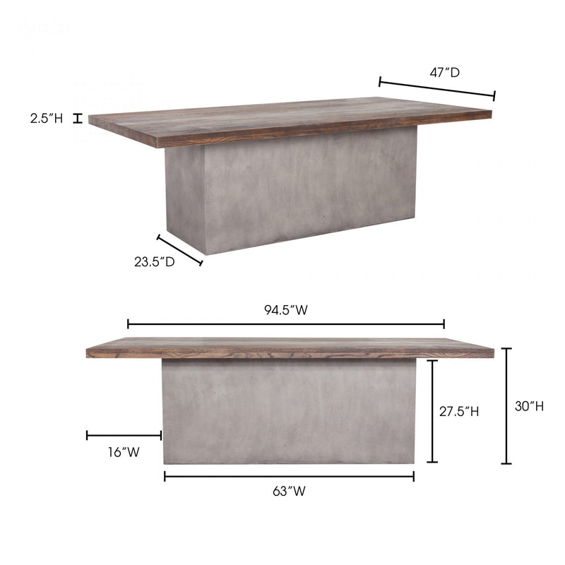 Kaia OAK Dining Table
