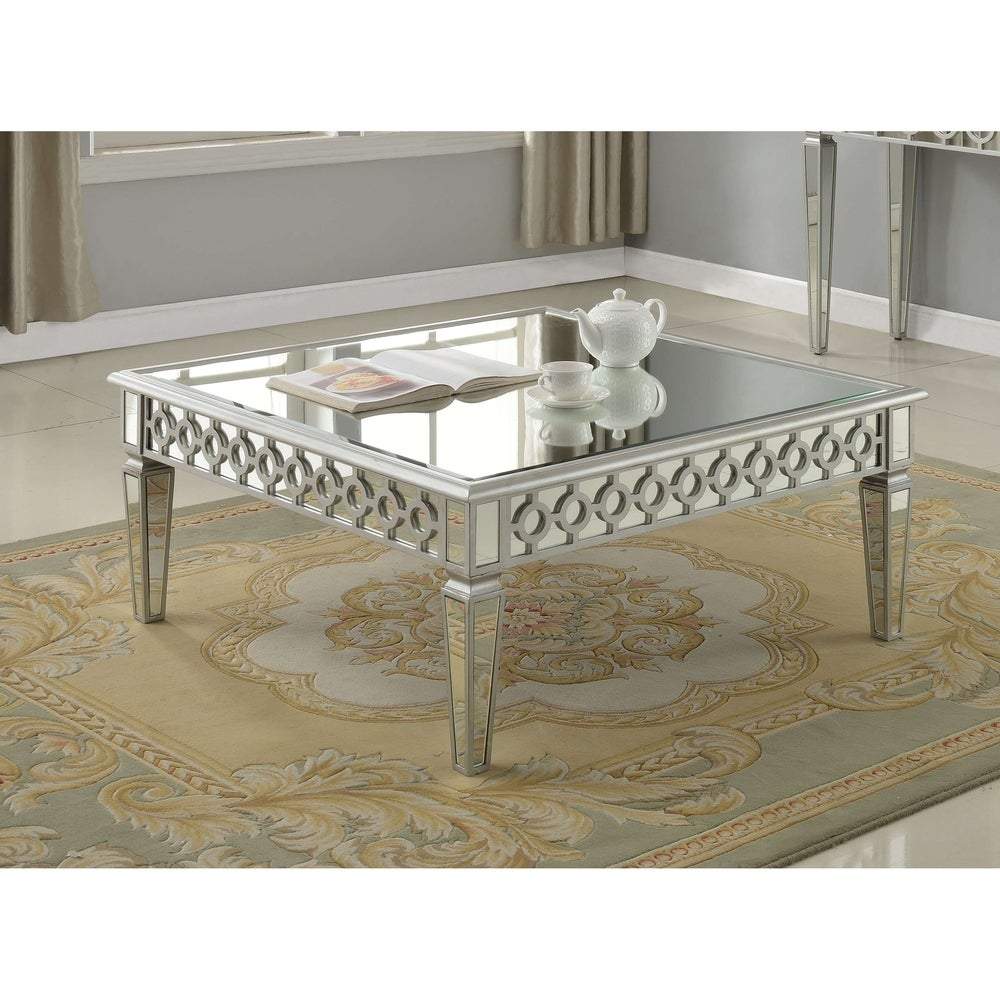 Sophie Mirrored silver Coffee Table