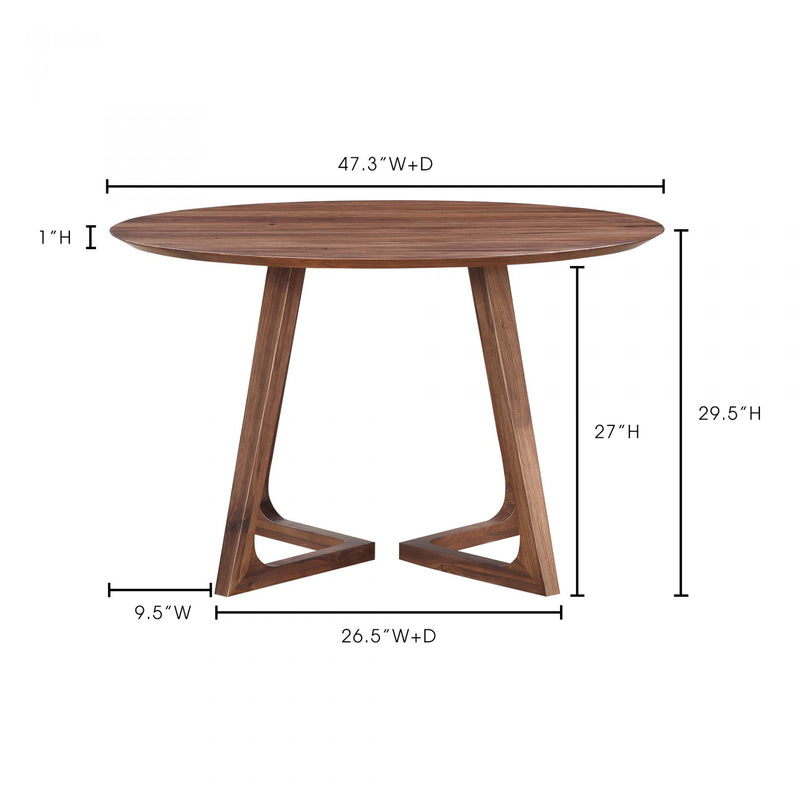 Godenza Dining Table Round ASH