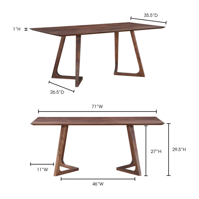 Godenza Dining Table Rectangular