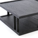 Charley Coffee Table-Drifted Black