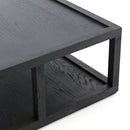 Charley Coffee Table-Drifted Black