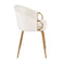 Claire Chair Steel Gold