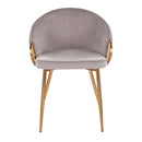 Claire Chair Steel Gold