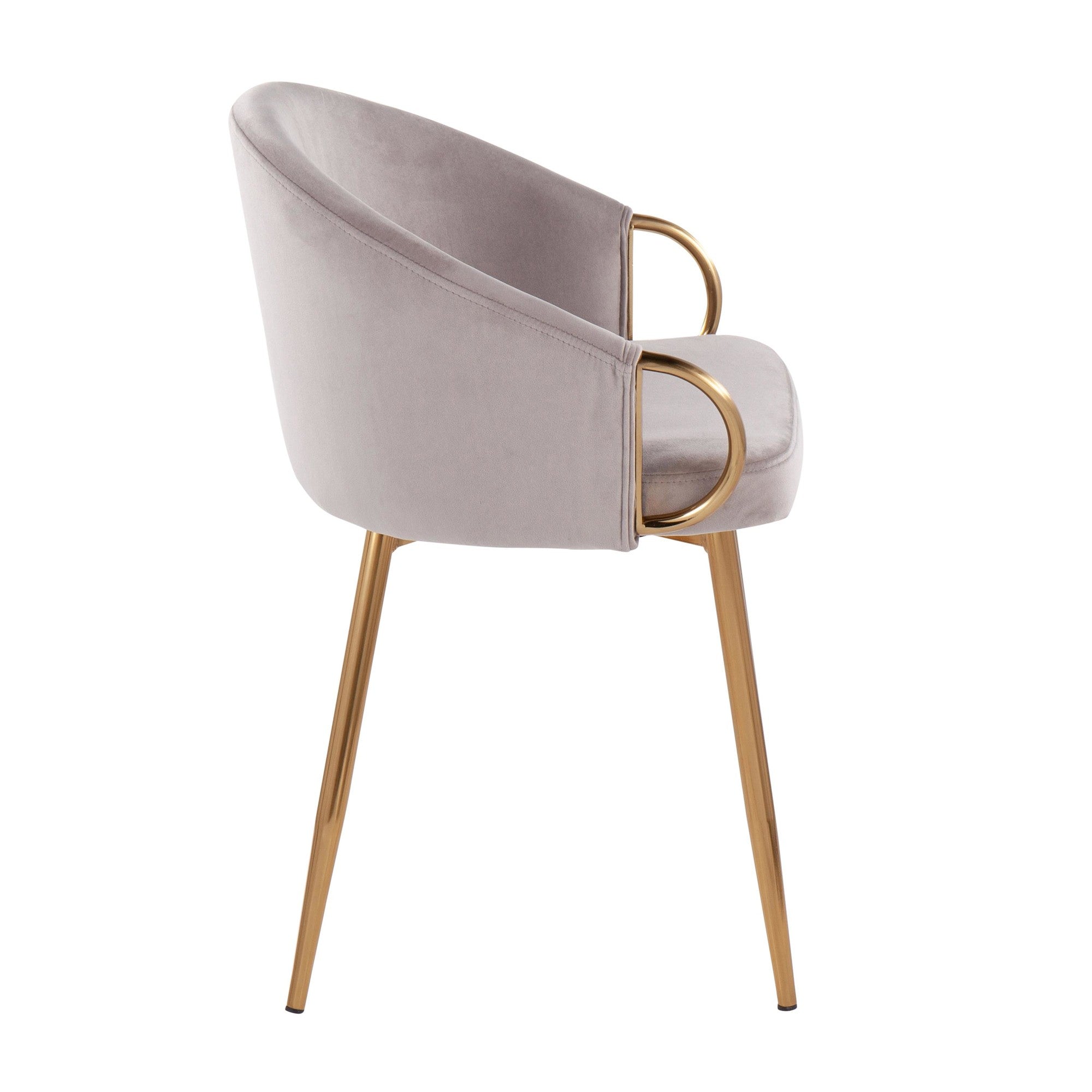 Claire Chair Steel Gold