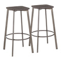 Clara Square Barstool - Set Of 2