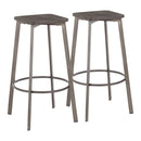 Clara Square Barstool - Set Of 2