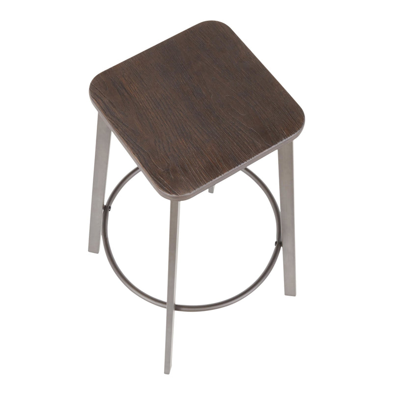 Clara Square Barstool - Set Of 2