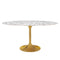 Lippa 60" Oval Terrazzo Dining Table