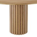 Senja 95" Oval Dining Table