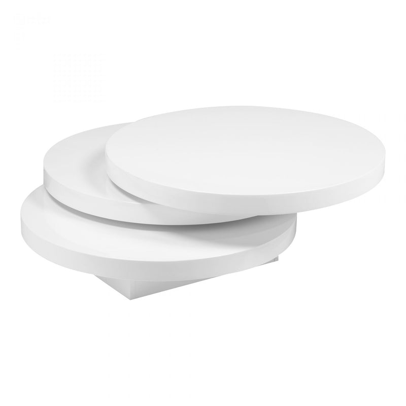Torno Coffee Table  White