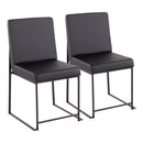 High Back Fuji Dining Chair - Set Of 2